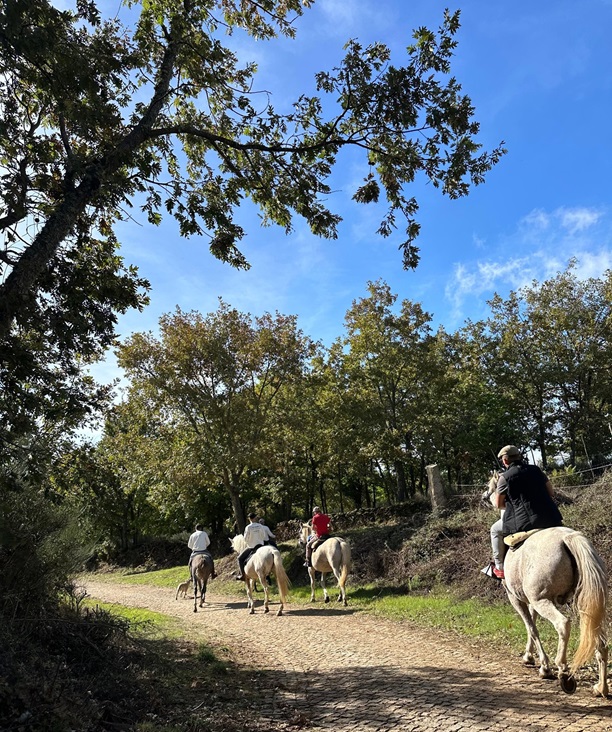 Mordomos da Capeia do Ozendo organizaram Passeio a Cavalo