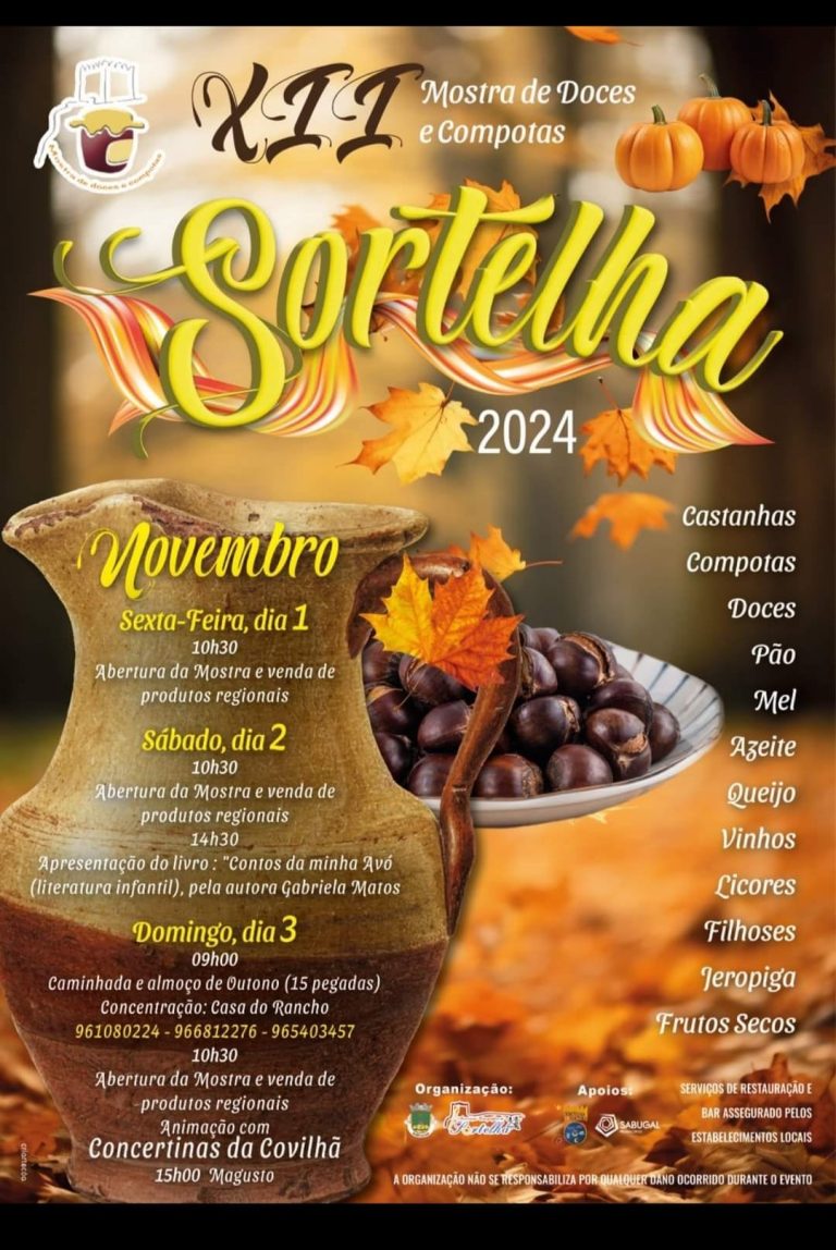 Sortelha acolhe XII Mostra de Doces e Compotas